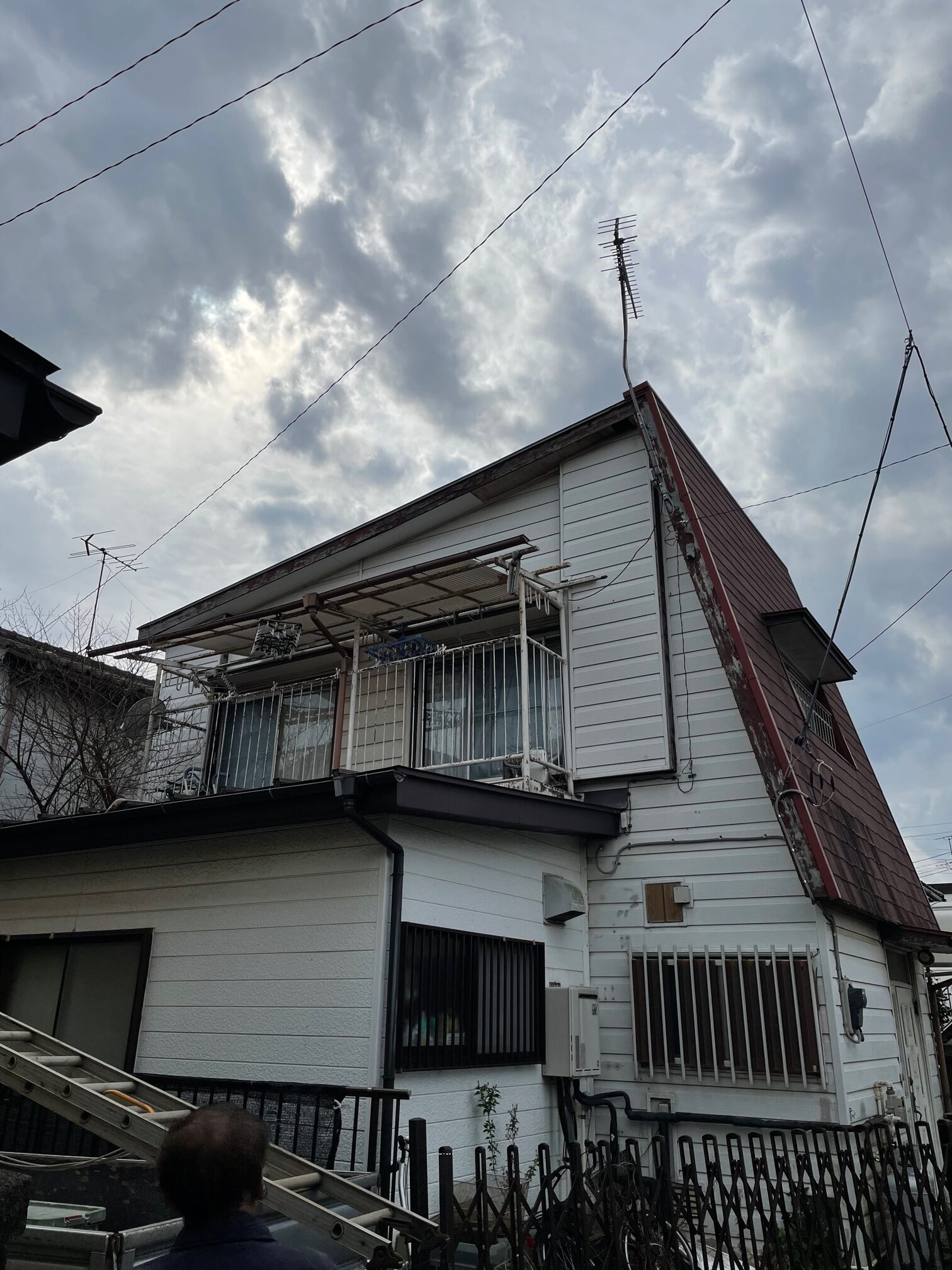 千葉市稲毛区　Ｓ様邸　外壁塗装　屋根塗装　雨もりリフォーム工事 施工前画像