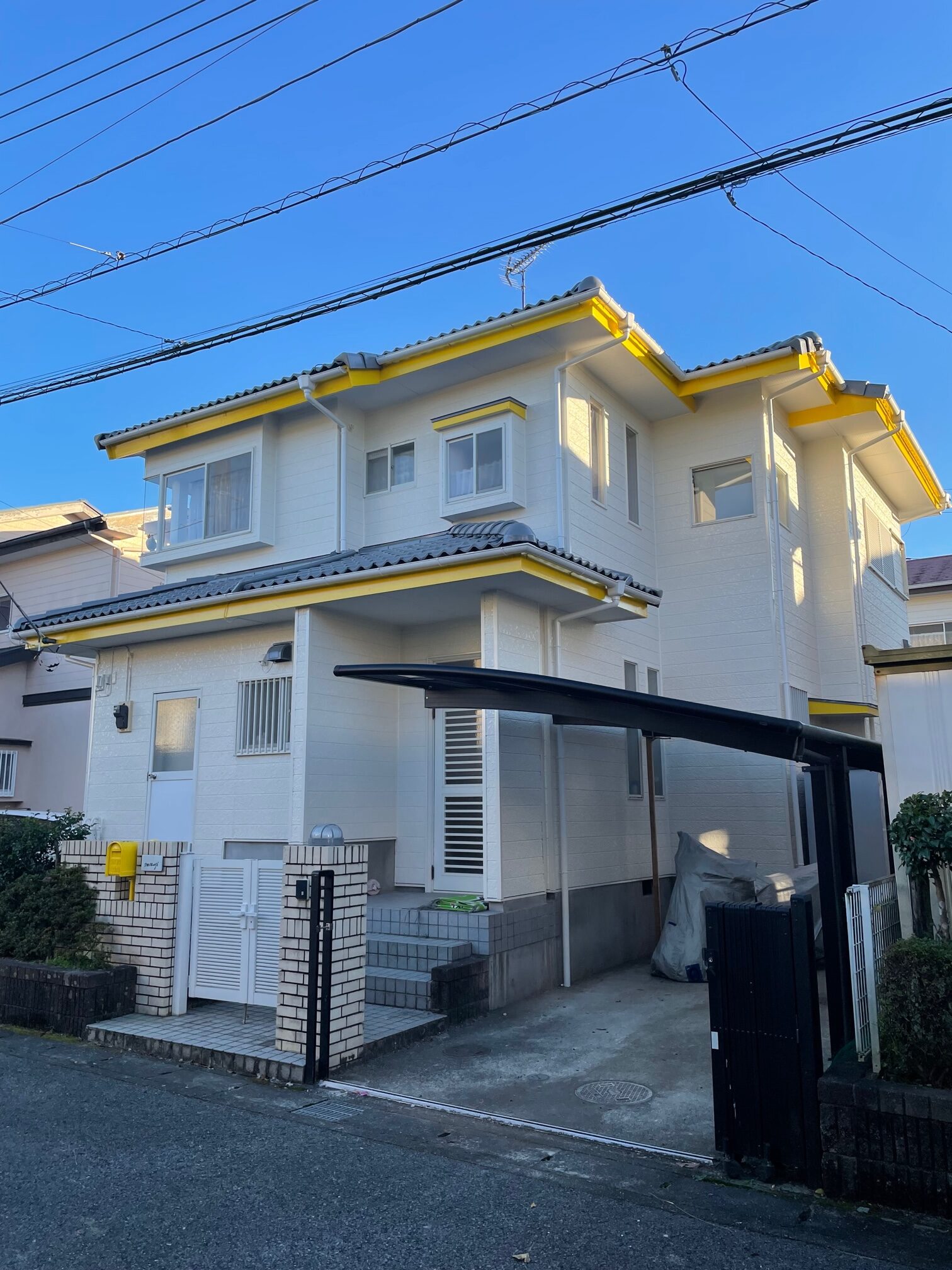 四街道市　S様邸　屋根塗装　外壁塗装工事