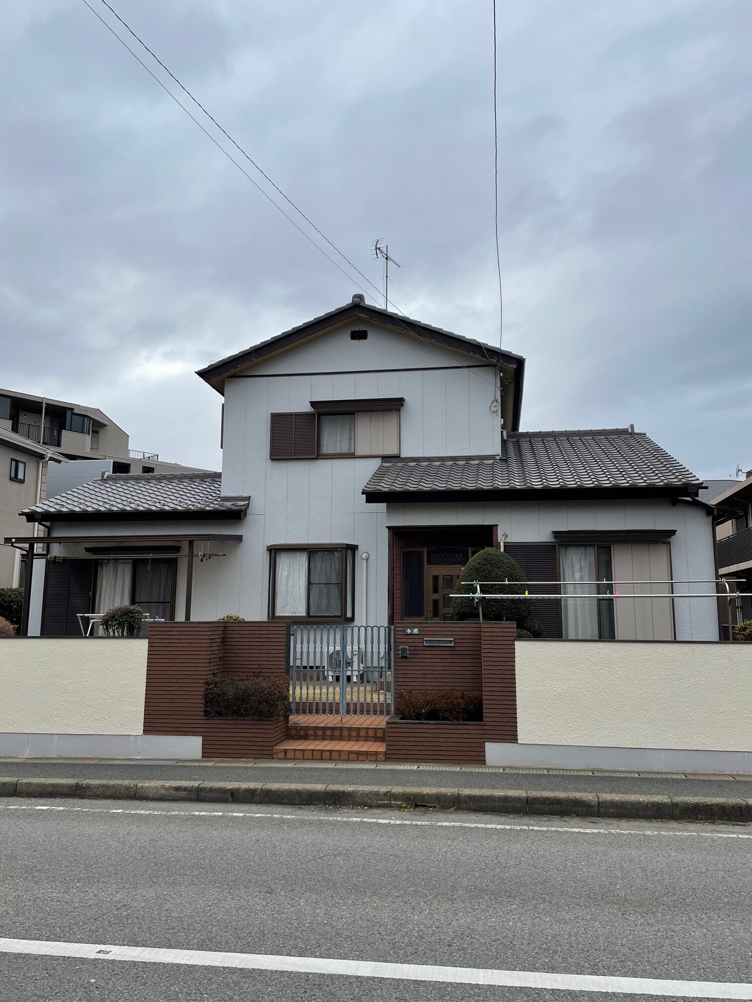 千葉市花見川区　I様　外壁塗装　内装リフォーム工事 施工前画像